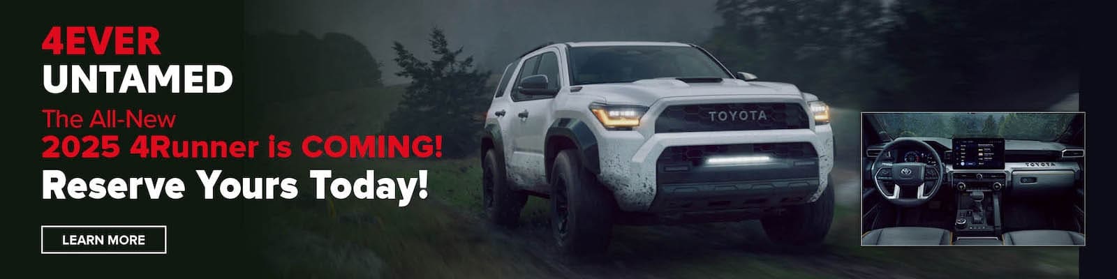 Explore the Toyota 4unner
